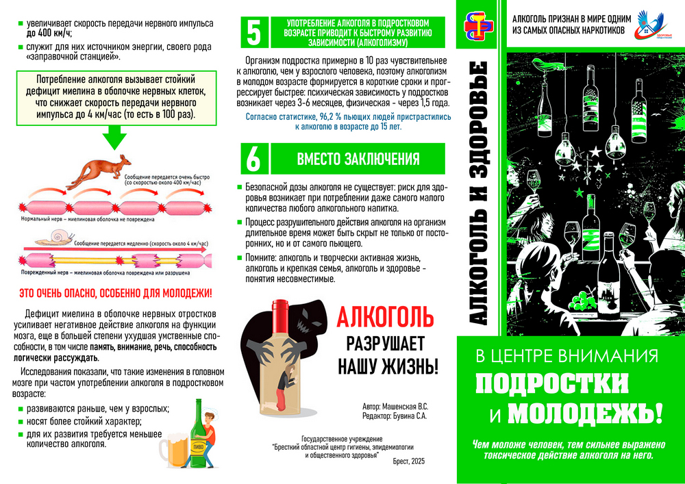 Алкоголь и здоровье 2025