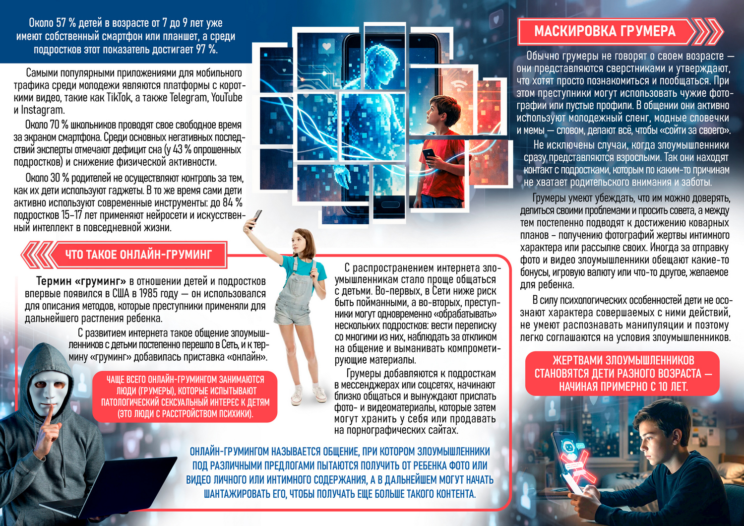 Онлайн-груминг! Как защитить ребенка! 2026